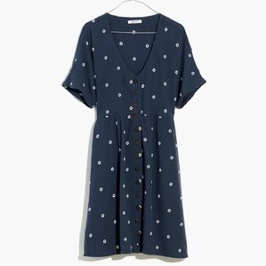 Madewell Embroidered Lightspun Mini Dress